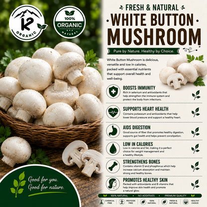 Mushroo - White Button Mushroom Local (250g)
