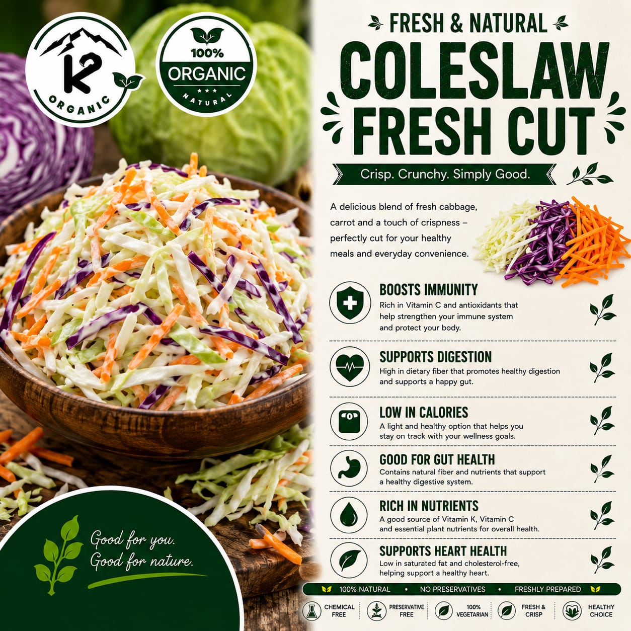 Fresh Cut - Coleslaw (120g)