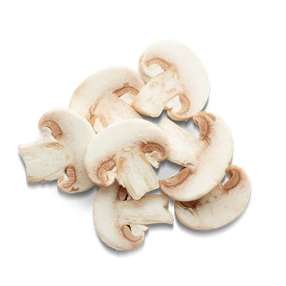 Clean Greens White Mushrooms (Sliced) 250g