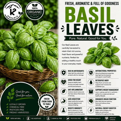Basil Leaves - 50gm