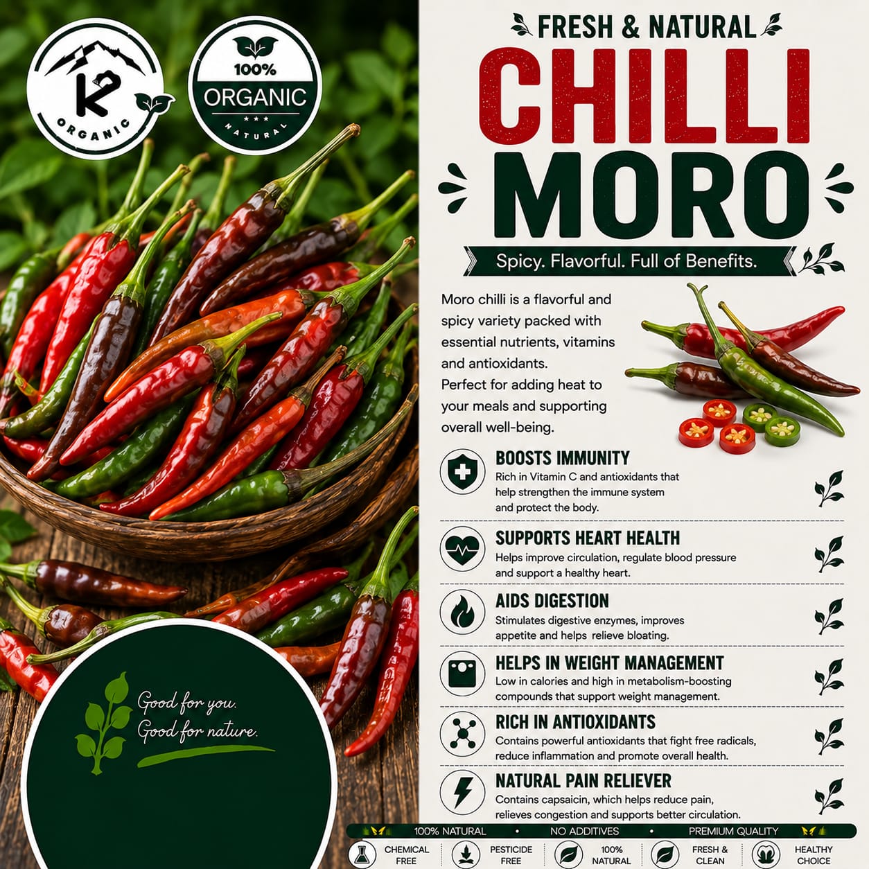 Chilli - Moro 200g
