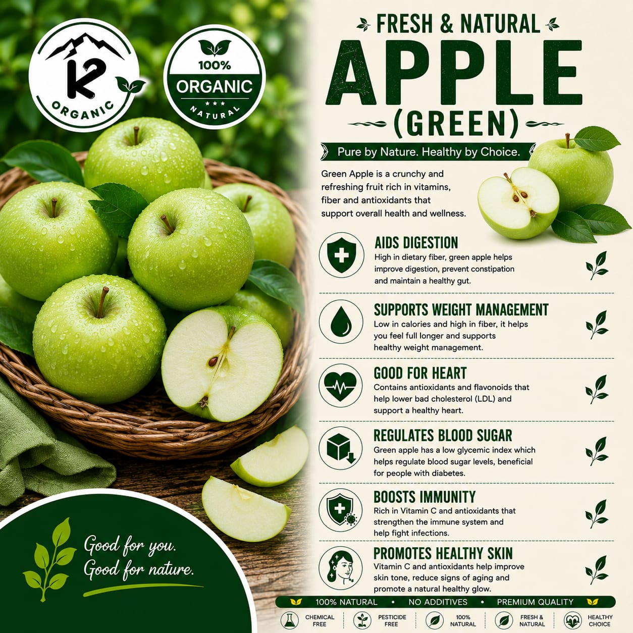 Apple - Green (Local) 1kg