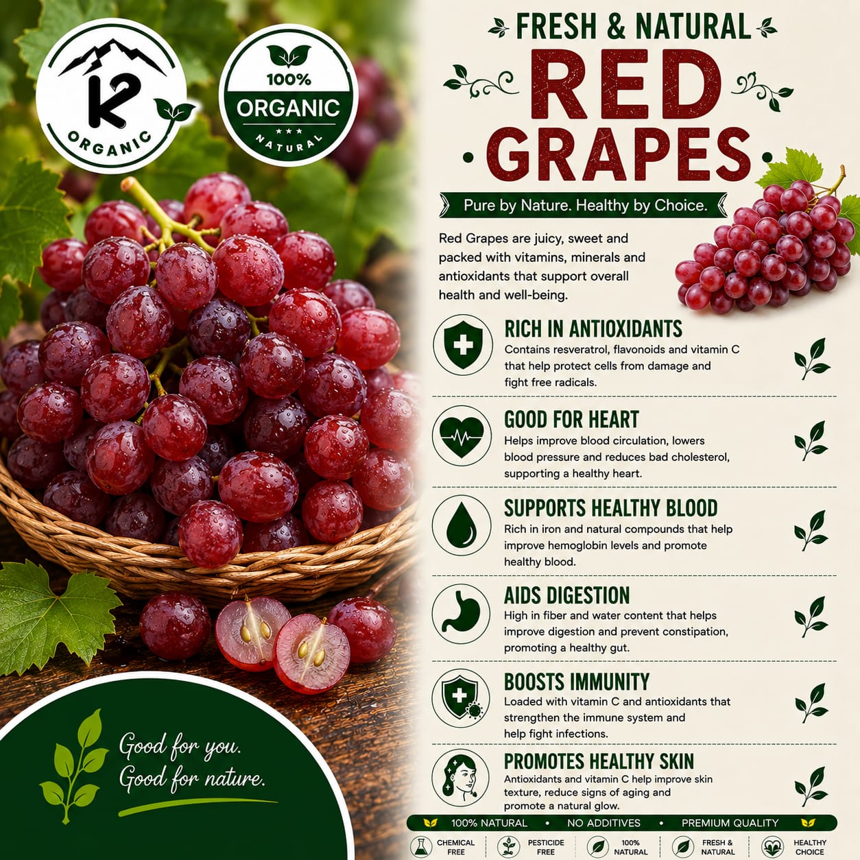 Red Grapes Local (kg)